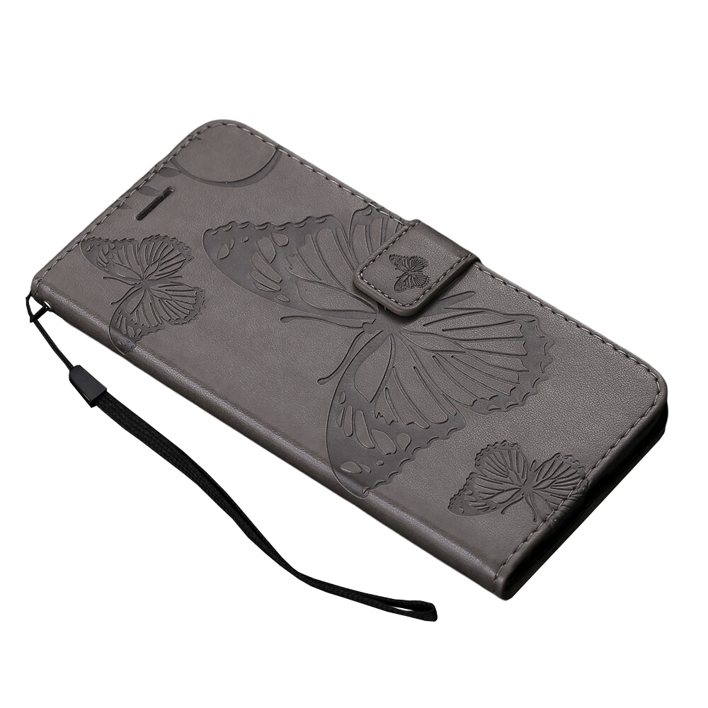 Anymob Samsung Black Flip Leather Case Wallet Cover Stand Cover-Mobile Phone Cases-PEROZ Accessories