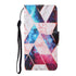 Anymob Samsung Celestial Geometric Pattern Phone Case Magnetic Flip Leather Wallet Painted Cover-Mobile Phone Cases-PEROZ Accessories
