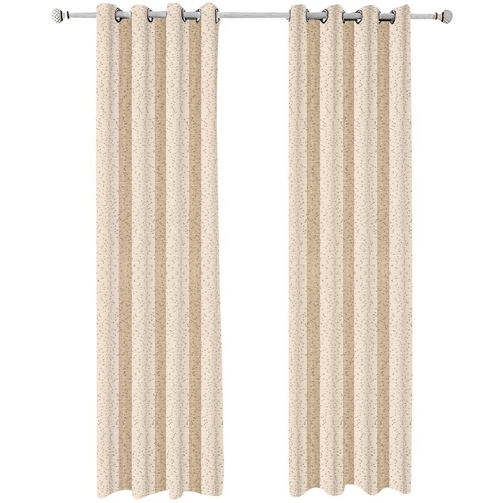 Anyhouz 150cm Curtains Beige Modern Luxury Retro Style Texture for Living Room Bedroom Dining Fashion Decor-Curtains & Drapes-PEROZ Accessories