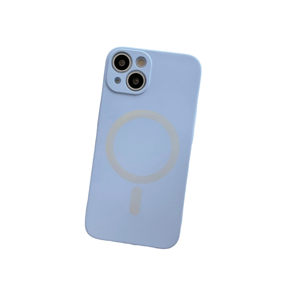 Anymob iPhone Light Blue Silicone Magnetic Case Shockproof Phone Cover-Mobile Phone Cases-PEROZ Accessories