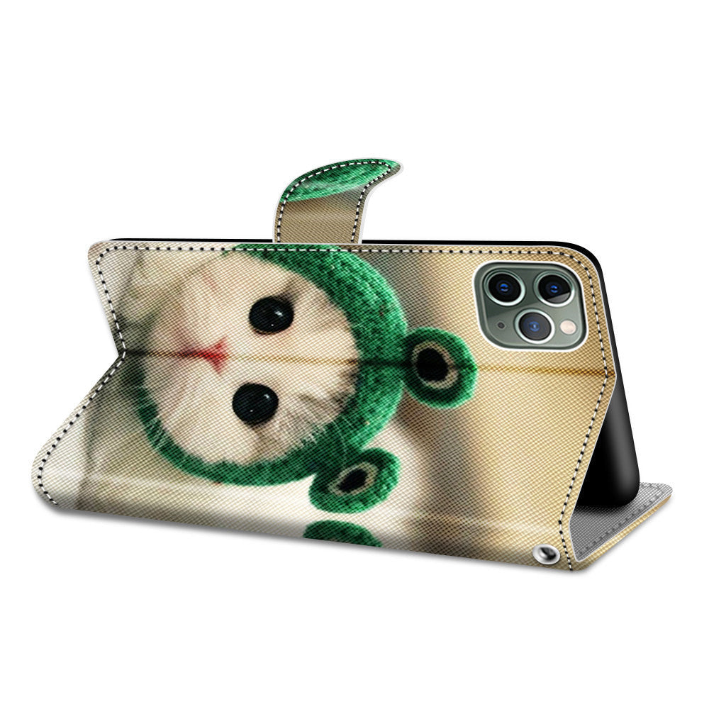 Anymob iPhone Case Fashion Magnetic Flip Cute Little Kitten Painting Leather Cover-Mobile Phone Cases-PEROZ Accessories