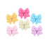 Anykidz 6pcs Bow Design Shoe Charm Accessories Jeans Clogs Pendant Pin Designer Ornament Jibbitz for Crocs-Shoe Charms-PEROZ Accessories
