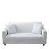 Anyhouz 4 Seater Sofa Cover Plain White Style and Protection For Living Room Sofa Chair Elastic Stretchable Slipcover-Slipcovers-PEROZ Accessories
