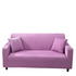 Anyhouz 4 Seater Sofa Cover Plain Light Purple Style and Protection For Living Room Sofa Chair Elastic Stretchable Slipcover-Slipcovers-PEROZ Accessories