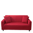 Anyhouz 4 Seater Sofa Cover Plain Red Style and Protection For Living Room Sofa Chair Elastic Stretchable Slipcover-Slipcovers-PEROZ Accessories