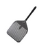 Anygleam Pizza Shovel 35 cm x 76cm Dark Grey for Perforated Peel with Metal Handle Oven Turning Baking Accessory-Spatula and Shovel-PEROZ Accessories