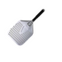 Anygleam Pizza Shovel 25cm X 55cm Silver for Perforated Peel with Metal Handle Oven Turning Baking Accessory-Spatula and Shovel-PEROZ Accessories