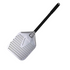 Anygleam Pizza Shovel 25cm X 81cm Silver for Perforated Peel with Metal Handle Oven Turning Baking Accessory-Spatula and Shovel-PEROZ Accessories