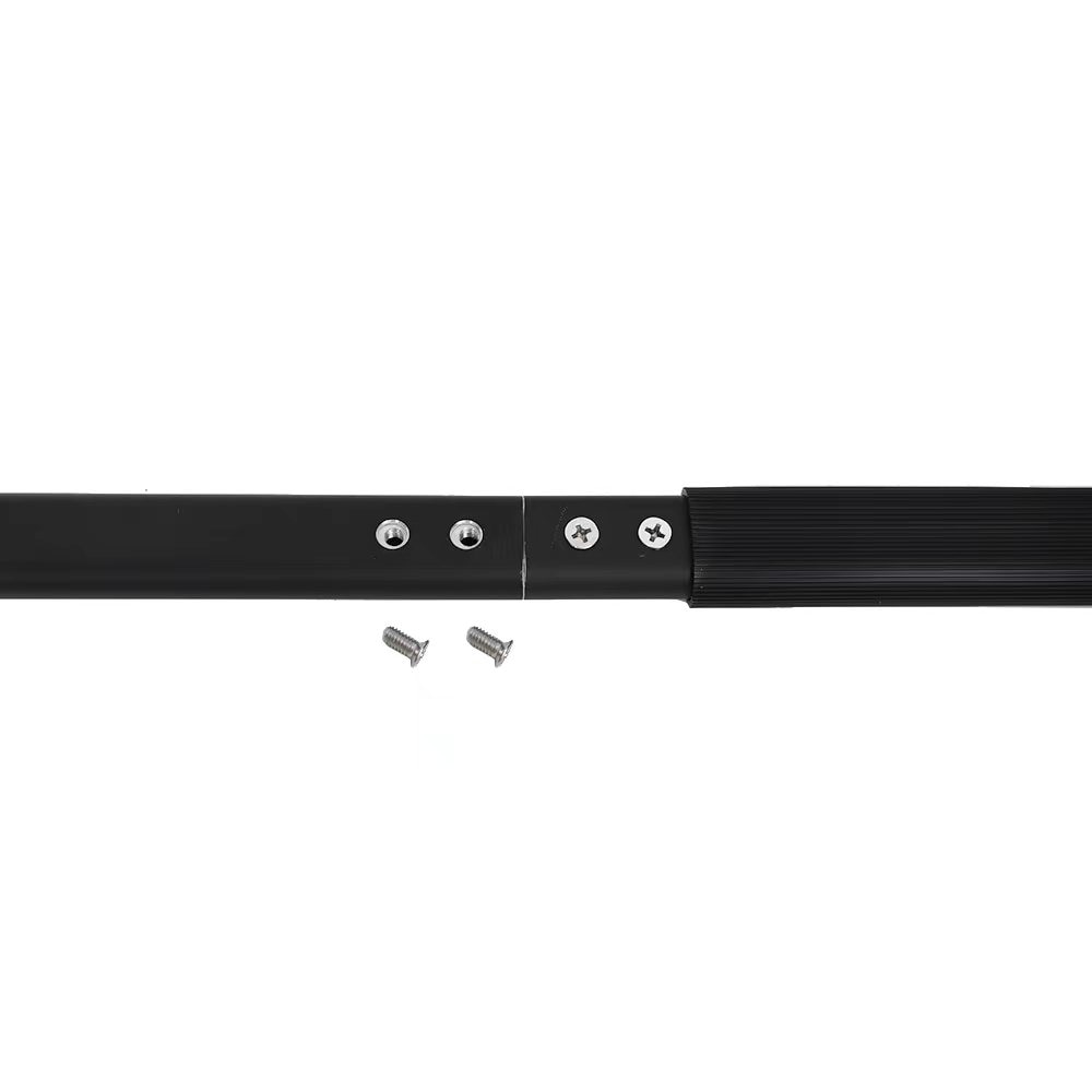 Anygleam Pizza Shovel 112.5cm Dark Grey for Perforated Peel with Metal Handle Oven Turning Baking Accessory-Spatula and Shovel-PEROZ Accessories