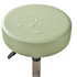 Anyhoux Barstool Cushion Cover Green Elastic Bands Slipcover for Swivel Chair Barstool Washable PU Leather Cushion Cover-Chair Cover-PEROZ Accessories