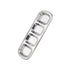 Anygleam Silver Stainless Steel 4 Grid Seasoning Sauce Dish Plates Dipping Kitchenware-Kitchen & Dining-PEROZ Accessories