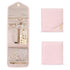 Anyhouz Jewelry Storage Foldable Case Pink XS Portable for Journey Earrings Rings Diamond s Brooches Storage Bag-Jewellery Holders & Organisers-PEROZ Accessories