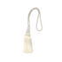 Anyhouz Curtain Tie White Tassel Braid Curtain Ropes Holder Tiebacks Room Accessories Hanging Rope Curtains Decoration-Curtain Tie-PEROZ Accessories