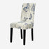 Anyhouz Chair Cover White with Blue Butterfly Design with Anti-Dirt and Elastic Material for Dining Room Kitchen Wedding Hotel Banquet Restaurant-Chair Cover-PEROZ Accessories