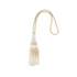 Anyhouz Curtain Tie Beige Tassel Braid Curtain Ropes Holder Tiebacks Room Accessories Hanging Rope Curtains Decoration-Curtain Tie-PEROZ Accessories