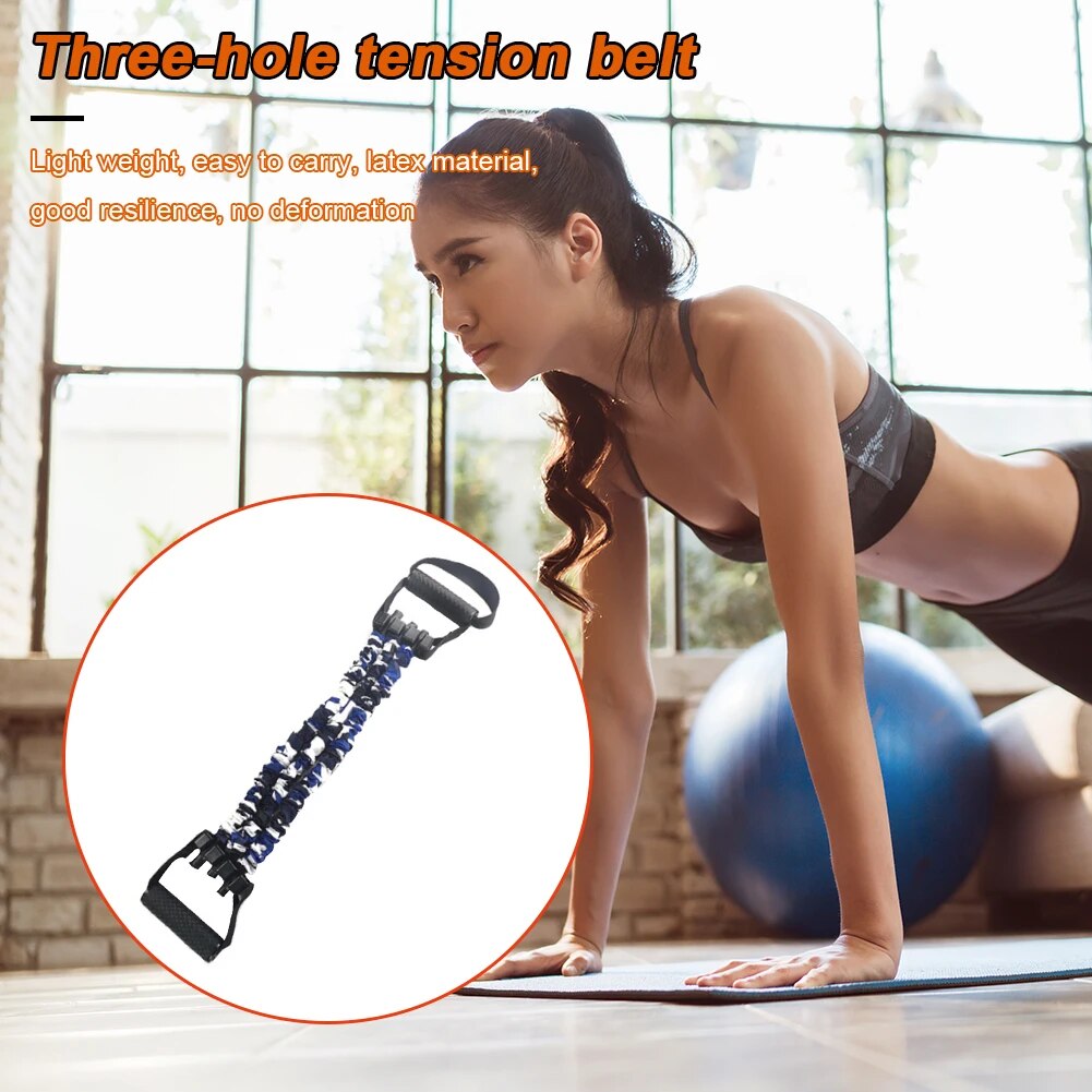 Anyfit Push Up Resistance Band Camouflage Green Bench Press Removable Chest Muscle Builder Arm Expander Home Workout Equipment-Exercise & Fitness-PEROZ Accessories