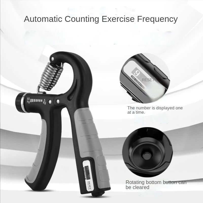 Anyfit Hand Grip Blue 5-60 Kg Adjustable Heavy Gripper Fitness Hand Exerciser Fatgrip-Exercise & Fitness-PEROZ Accessories