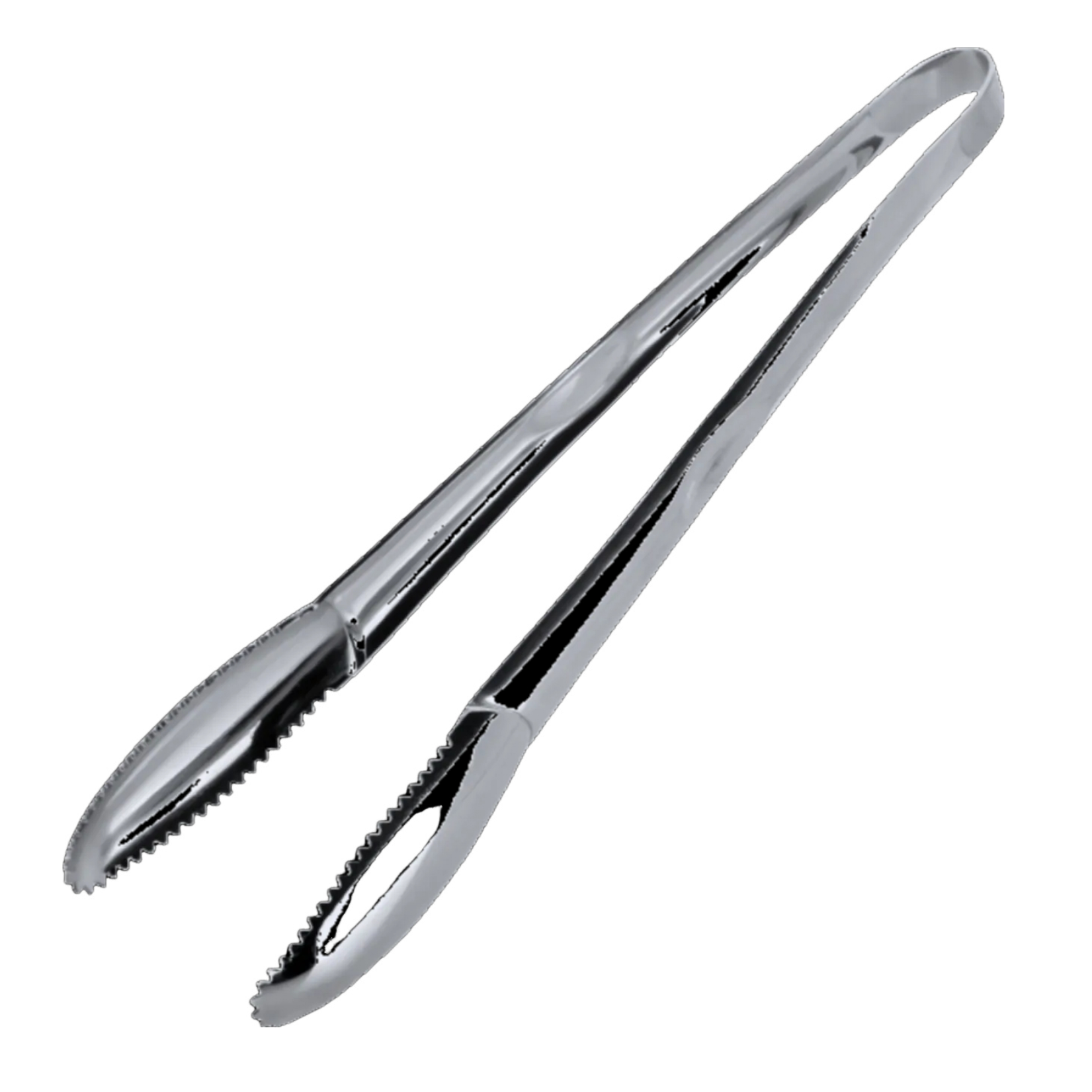 AnyGleam Tong Silver 1pc Stainless Steel Clip Tableware for Salad, BBQ and Grill Party Accessory-Kitchen & Dining-PEROZ Accessories