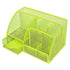 AnyCraft Light Green Mesh Stationery Storage Organizer with Compartments for Office and School Supplies-Organizers-PEROZ Accessories