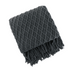 Anyhouz Gray Blanket Faux Cashmere Sofa Cover Nordic Style Knit Plaid Throw Tassels Bedspread Golden Blanket for Spring Summer 127*172cm-Blankets-PEROZ Accessories