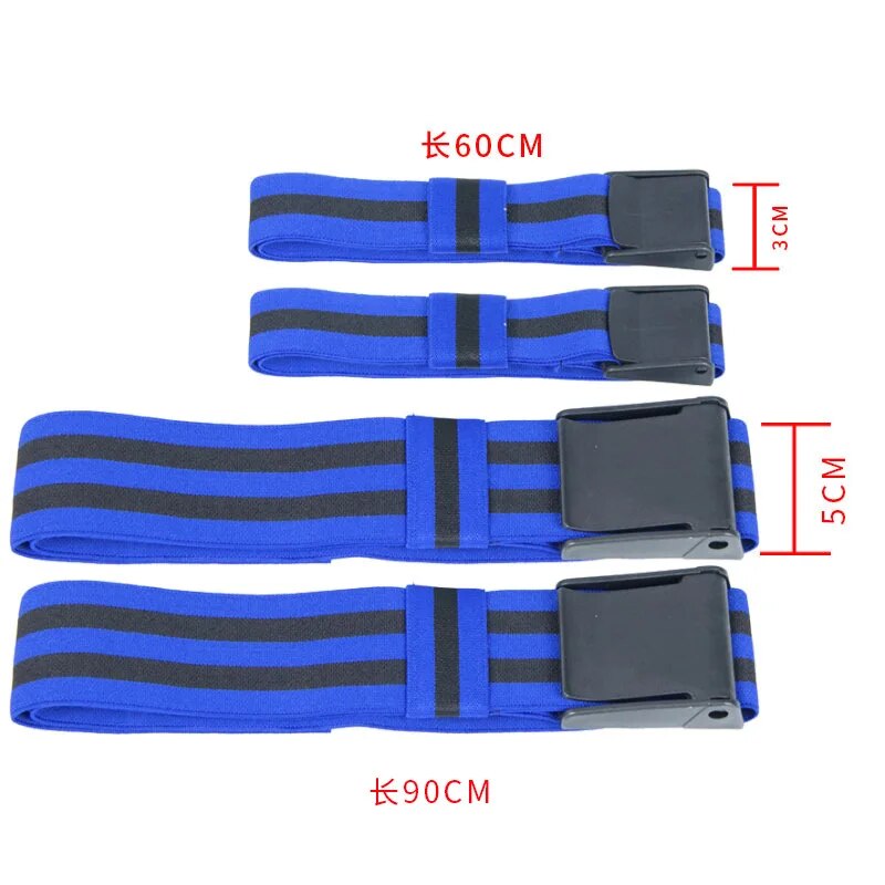 Anyfit Resistance Band Blue Set Fitness Bands Weight Bodybuilding Arm Leg Wraps Fast Muscle Growth Gym Equipment-Exercise & Fitness-PEROZ Accessories