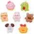 Anykidz 7pcs Standing Little Animal Accessories Jeans Clogs Pendant Pin Designer Ornament Jibbitz for Crocs-Shoe Charms-PEROZ Accessories