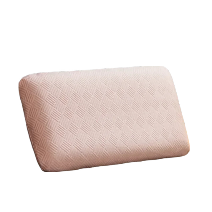 Anyhouz Orthopedic Pillows Pink for Neck Pain Relieve Comfortable and Breathable for Cervical Health Care 60*40*14cm-Sleeping Pillow-PEROZ Accessories