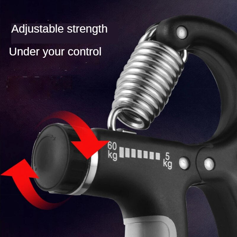 Anyfit Hand Grip Blue 5-60 Kg Adjustable Heavy Gripper Fitness Hand Exerciser Fatgrip-Exercise & Fitness-PEROZ Accessories