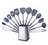 Anygleam Kitchen Utensils Non-stick Grey/ Silver 13 Set Cooking Tool with Storage Box Accessories Heat Resistant Kitchenware-PEROZ Accessories