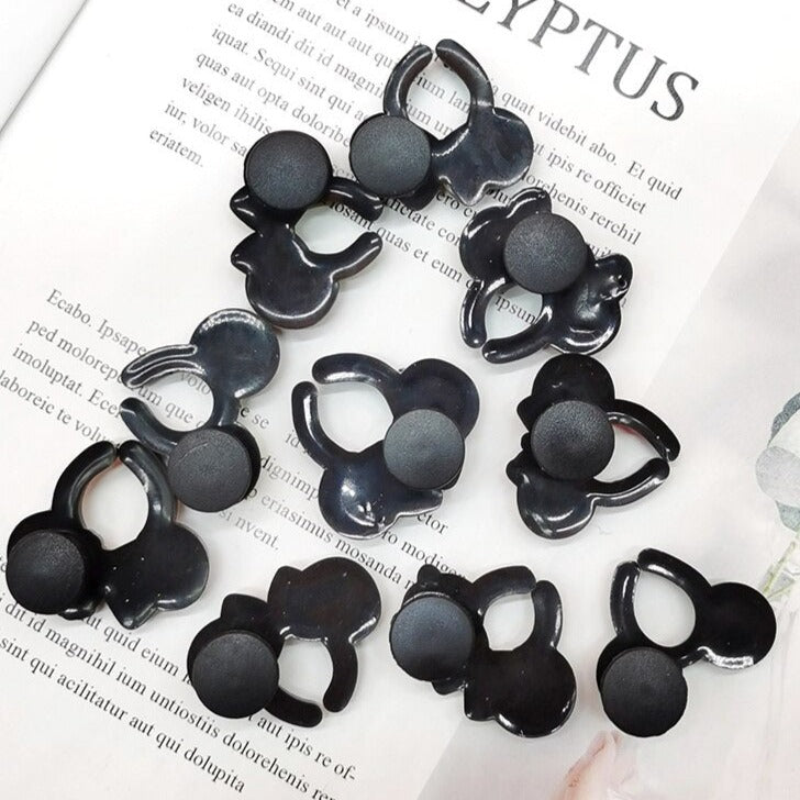 Anykidz 10pcs Random Color Hair Band Shoe Charm Accessories Jeans Clogs Pendants Designer Ornament Jibbitz For Crocs-Shoe Charms-PEROZ Accessories