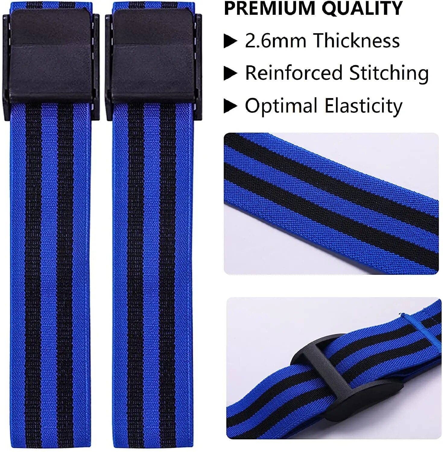Anyfit Resistance Band Red 2 Pcs 5cm Leg Fitness Bands Weight Bodybuilding Arm Leg Wraps Fast Muscle Growth Gym Equipment-Exercise & Fitness-PEROZ Accessories