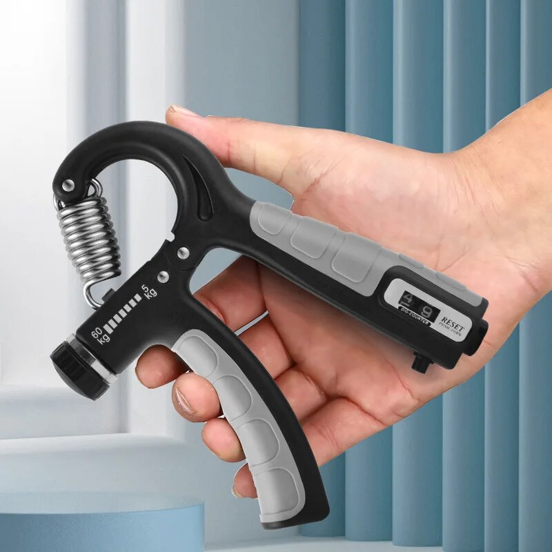 Anyfit Hand Grip Blue 5-60 Kg Adjustable Heavy Gripper Fitness Hand Exerciser Fatgrip-Exercise & Fitness-PEROZ Accessories