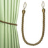 Anyhouz Curtain Tie Flaxen Braid Curtain Ropes Holder Tiebacks Room Accessories Hanging Rope Curtains Decoration-Curtain Tie-PEROZ Accessories