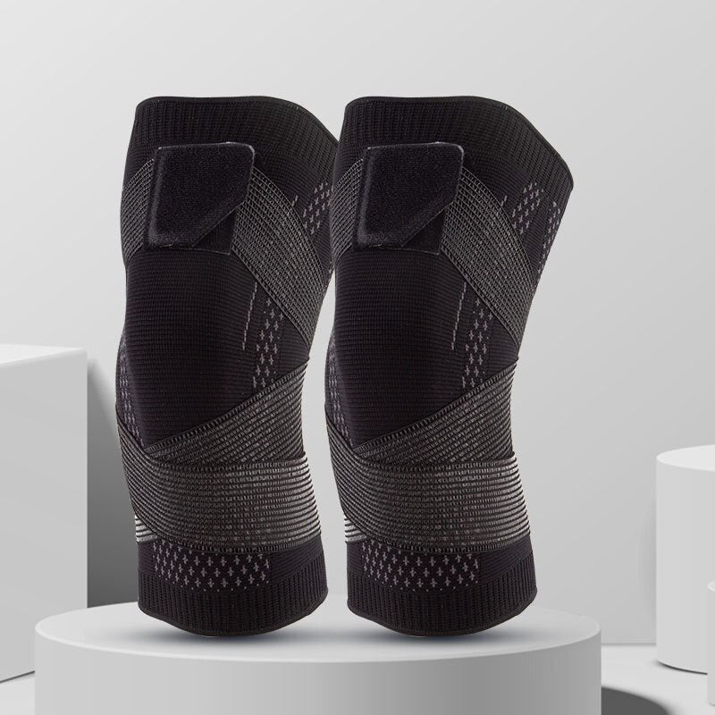 Anyfit 1PC Sports Kneepad 15cm Pink Elastic Fitness Gear Knee Cushioning Padding Equipment Brace Protector-Exercise & Fitness-PEROZ Accessories