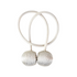 Anyhouz Curtain Tie Beige 2 Pcs Buckle Holder Magnetic High Quality Clip Curtains Decorative Home Curtains Accessories-Curtain Tie-PEROZ Accessories