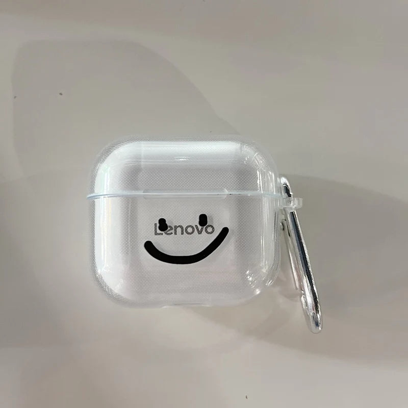 Anymob Earphone Case Big Smile For Lenovo LP40S TWS Headphone Case Protective Charging Box-Earphone Case-PEROZ Accessories