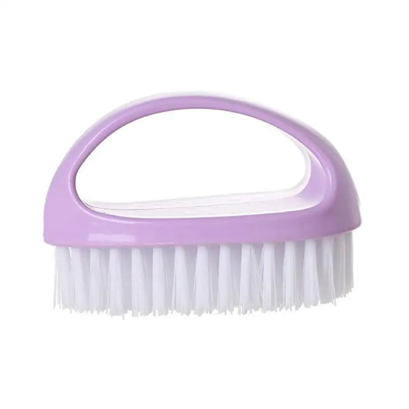 Anyhouz Laundry Brush Purple Multi-Functional Cleaning Washing Flexible Scrub for Bathroom or Kitchen-Bathroom and Toilet Accessories-PEROZ Accessories
