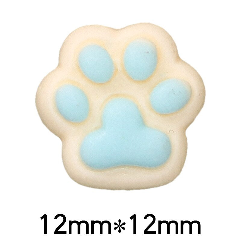 Anykidz 5pcs Little Paws Animal Design Shoe Charm Accessories Jeans Clogs Pendant Pin Designer Ornament Jibbitz for Crocs-Shoe Charms-PEROZ Accessories