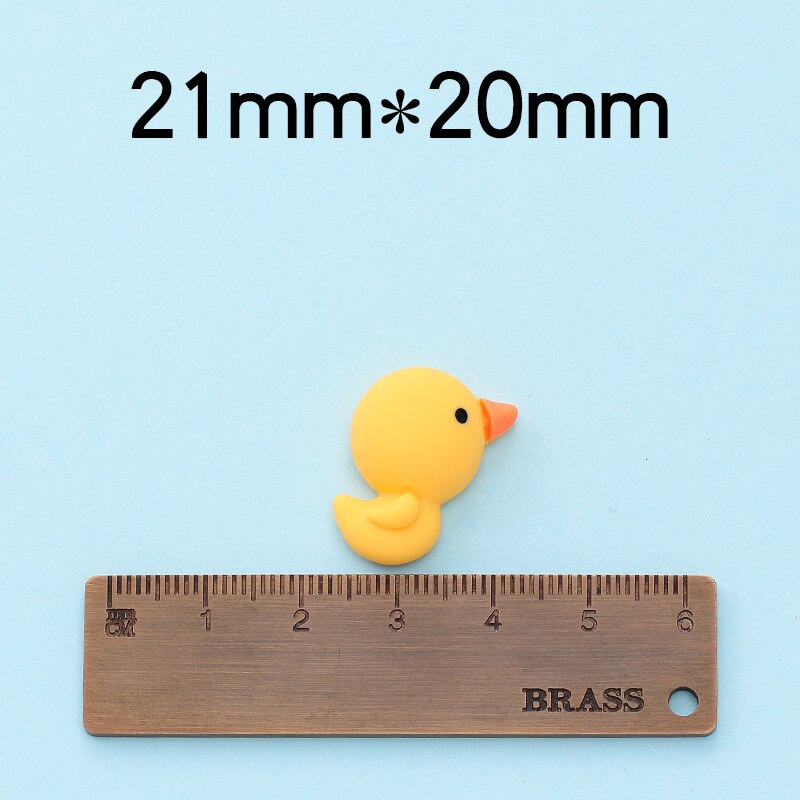 Anykidz 5pcs Yellow Bird & Brown Bear Design Shoe Charm Accessories Jeans Clogs Pendant Pin Designer Ornament Jibbitz for Crocs-Shoe Charms-PEROZ Accessories
