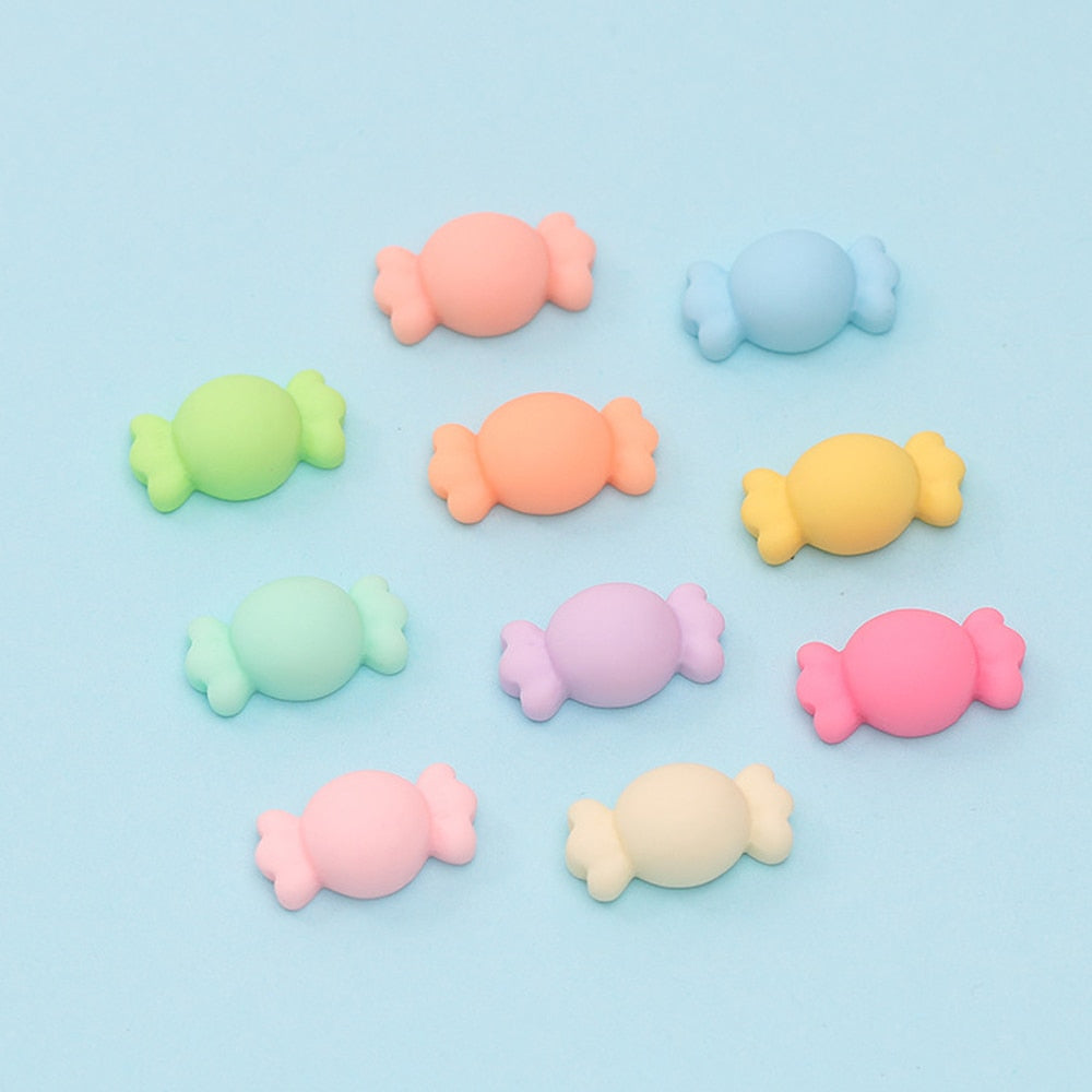 Anykidz 10pcs Candy Design Shoe Charm Accessories Jeans Clogs Pendant Pin Designer Ornament Jibbitz for Crocs-Shoe Charms-PEROZ Accessories