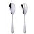 Anygleam Silver Stainless Steel 2 Pcs Big Giant Spoon and Fork Set for Buffet and Restaurant Kitchenware-Kitchen Tools & Utensils-PEROZ Accessories