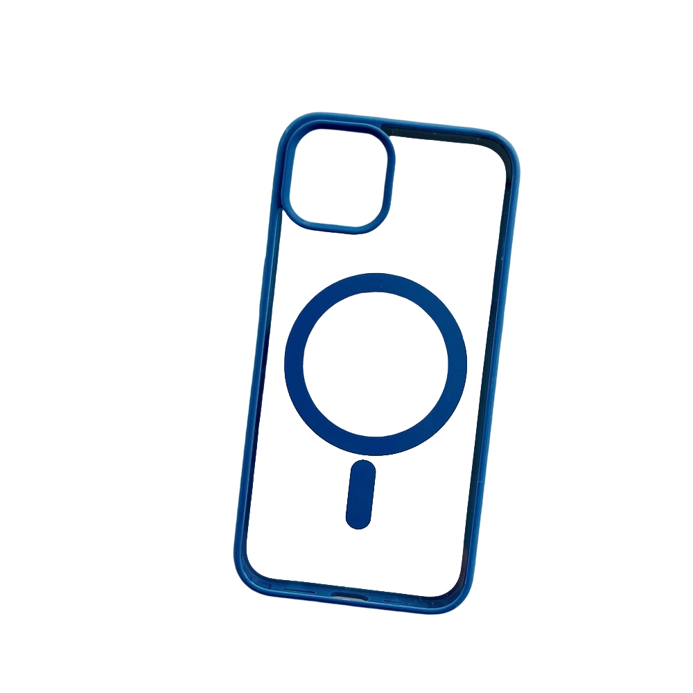 Anymob iPhone Blue Magnetic Pattern Case Soft Phone Cover-Mobile Phone Cases-PEROZ Accessories