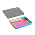 Anygleam Pink Rainbow 1Pc Food Grade Stainless Steel Crisper Box Food Storage with Lid-Kitchen & Dining-PEROZ Accessories