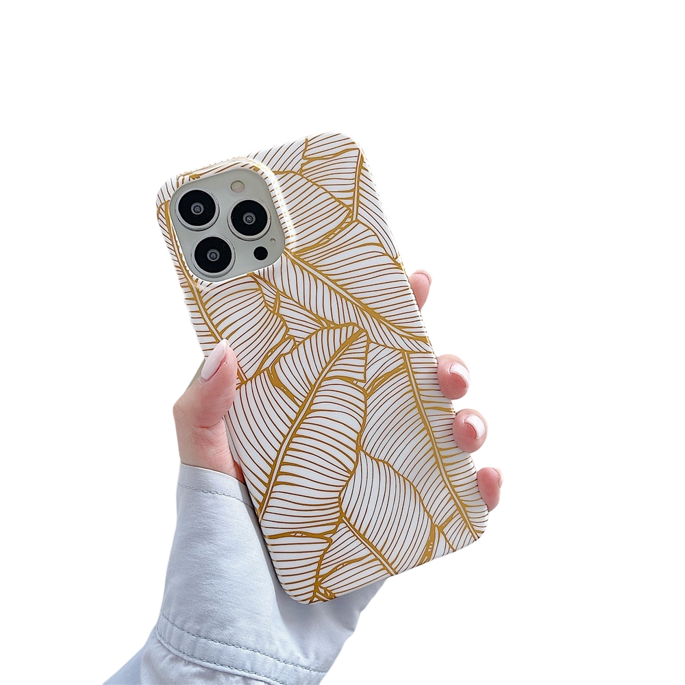 Anymob iPhone Case Gold Classic Marble Soft Silicone Shockproof Cover-Mobile Phone Cases-PEROZ Accessories