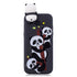 Anymob Samsung Case Blue Panda Soft Silicone 3D Unicorn Panda Phone Cover Protection-Mobile Phone Cases-PEROZ Accessories