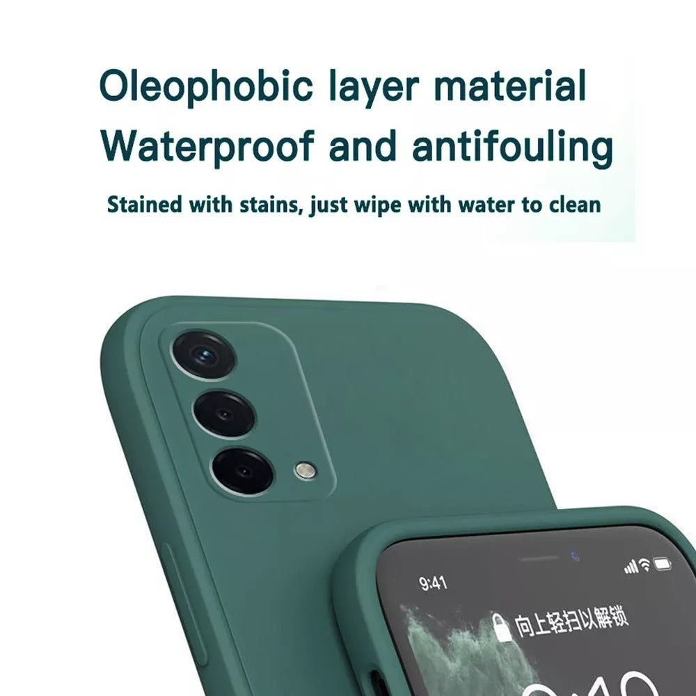 Anymob Samsung Phone Case Red Soft Silicone For Galaxy S22 Ultra S21 FE S20 Plus Note 20 A12 A22 A32 A52 A72 A51 A71 A13 A33 A53-Mobile Phone Cases-PEROZ Accessories