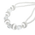 Anyhouz Curtain Tie White Bead Curtain Tieback Rope Curtain Home Accessories-Curtain Tie-PEROZ Accessories
