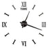 Anyhouz Wall Clock Black Design 1 47 Inch 3D Diy Mirror Wall Clock Acrylic Sticker Fashion Quartz Clocks Watch Home Decoration-Wall Clocks-PEROZ Accessories