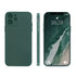 Anymob Samsung Phone Case Dark Green Square Soft Silicone For Galaxy S22 Ultra S21 FE S20 Plus Note 20 A12 A22 A32 A52 A72 A51 A71 A13 A33 A53 Cover-Mobile Phone Cases-PEROZ Accessories