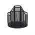 Anypack Pen Holder Storage Black Rotating Pen Holder Storage Box Mesh Creative Simple Office Desktop Large Capacity Home Storage Organizer-Organizers-PEROZ Accessories